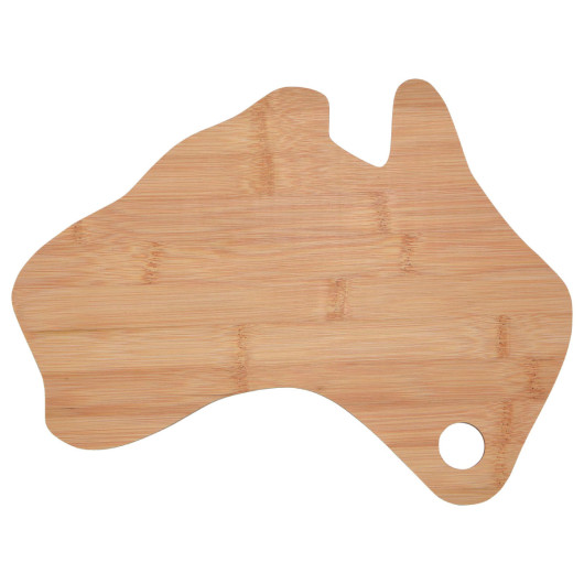 Australia Shaped Cheese Boards Natural